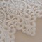1 Yard 7 Inch Gabi’s Ultra Wide Ivory Polyester Venice Lace Trim with Intricate Groundwork